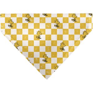 Buckle-Down Peanuts Woodstock Pose Checker Dog Bandana