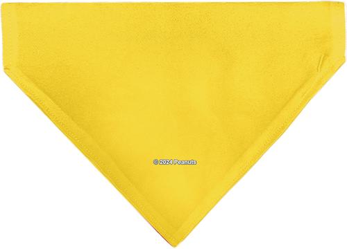 Show full view: Buckle-Down Peanuts Charlie Brown Zig Zag Stripe Dog Bandana slide 3 of 7