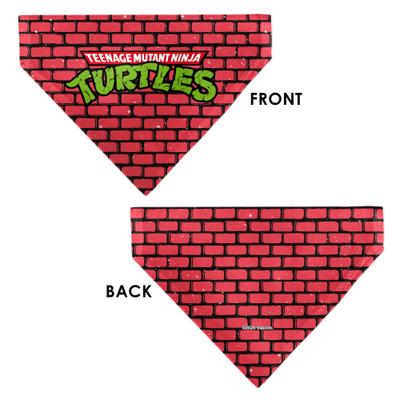 Show full view: Buckle-Down Teenage Mutant Ninja Turtles Brick Title Logo Dog Bandana slide 3 of 6
