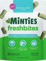 Minties FreshBites Soft & Chewy Dog Dental Treats, 50 count