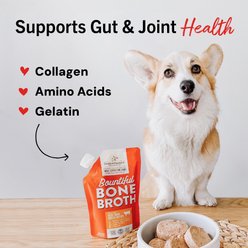 Stella & Chewy's Bountiful Bone Broth Grass-Fed Beef Recipe Meal Dog Food Topper, 16-oz pouch slide 2 of 9