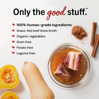 Show full view: Stella & Chewy's Bountiful Bone Broth Grass-Fed Beef Recipe Meal Dog Food Topper, 16-oz pouch slide 5 of 11