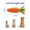 Show in main carousel: PawsPik Carrot Natural Rubber Dog Chew Toy, Orange, Medium slide 9 of 11