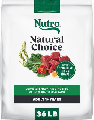 Nutro Natural Choice Adult Lamb & Brown Rice Recipe Dry Dog Food, 36-lb bag