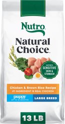 Nutro Natural Choice Puppy Large Breed Chicken & Brown Rice Recipe Dry Dog Food, 13-lb bag