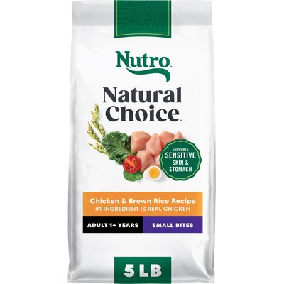 Nutro Nutro Natural Choice Adult Small Bites Chicken & Brown Rice Recipe Dry Dog Food, 5-lb bag