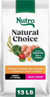 Nutro Natural Choice Adult Small Breed Chicken & Brown Rice Recipe Dry Dog Food, 13-lb bag
