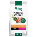 Nutro Natural Choice Adult Small Breed Chicken & Brown Rice Recipe Dry Dog Food, 13-lb bag