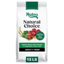 Nutro Natural Choice Adult Lamb & Brown Rice Recipe Dry Dog Food, 12-lb bag
