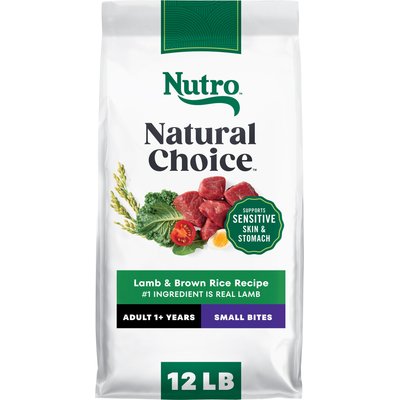 Nutro Nutro Natural Choice Adult Small Bites Lamb & Brown Rice Recipe Dry Dog Food, 12-lb bag