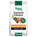 Nutro Natural Choice Senior Chicken & Brown Rice Recipe Dry Dog Food, 13-lb bag