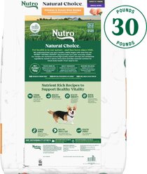 Nutro Natural Choice Adult Small Bites Chicken & Brown Rice Recipe Dry Dog Food, 30-lb bag slide 2 of 9