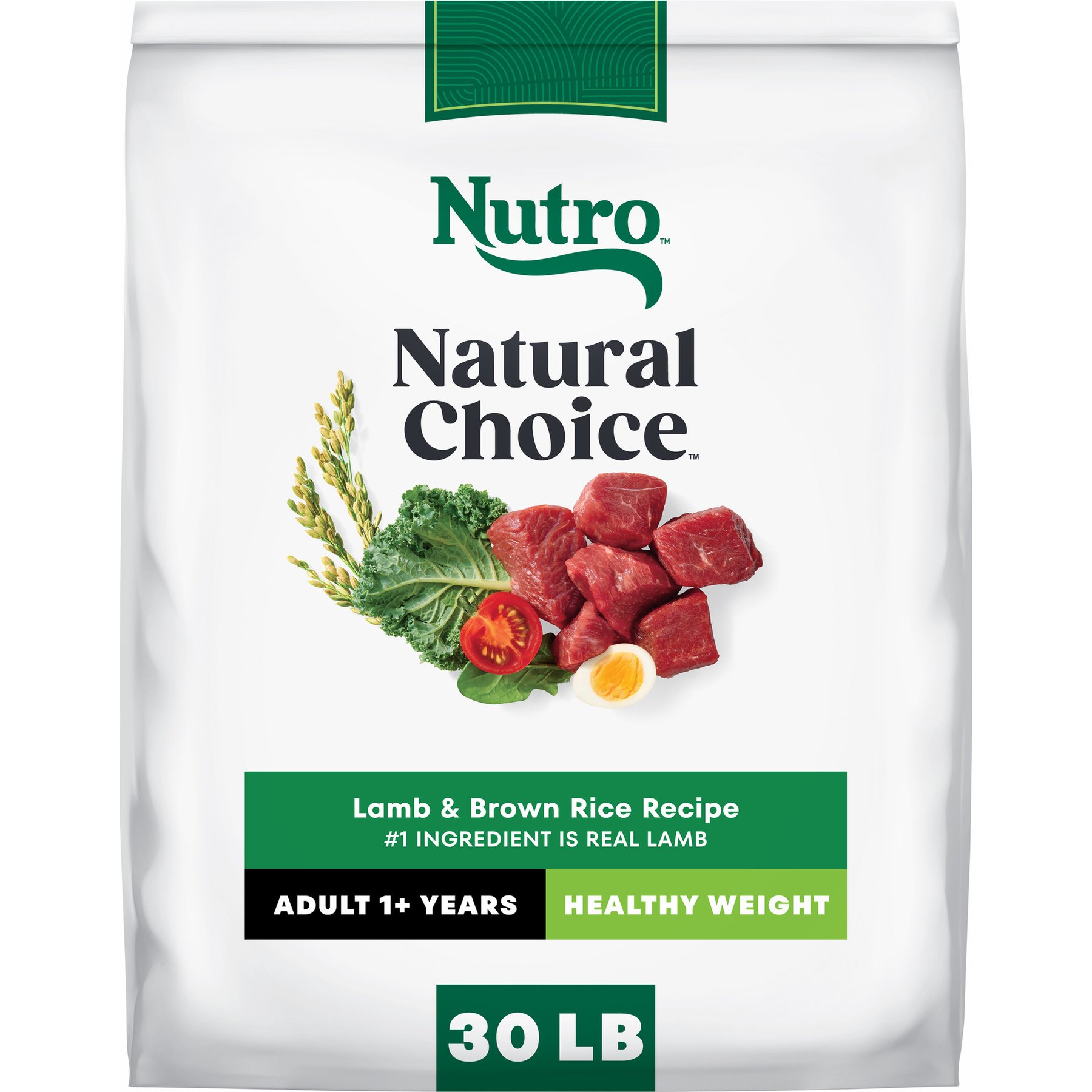 Nutro Limited Ingredient Diet Lite Lamb & Rice Dry Dog Food, 30-lb bag