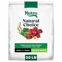 Nutro Natural Choice Adult Healthy Weight Lamb & Brown Rice Recipe Dry Dog Food, 30-lb bag