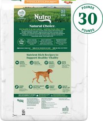 Nutro Natural Choice Healthy Weight Adult Chicken & Brown Rice Recipe Dry Dog Food, 30-lb bag slide 2 of 9