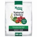 Nutro Natural Choice Senior Lamb & Brown Rice Recipe Dry Dog Food, 30-lb bag