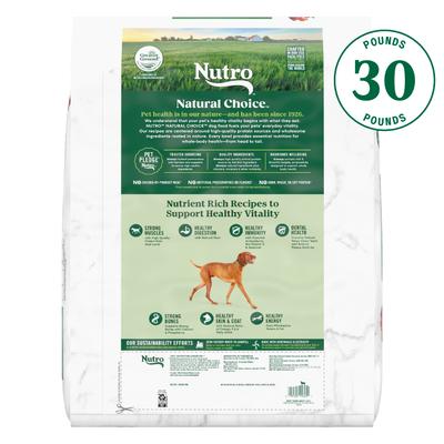 Show full view: Nutro Natural Choice Senior Lamb & Brown Rice Recipe Dry Dog Food, 30-lb bag slide 3 of 11