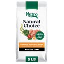 Nutro Natural Choice Adult Chicken & Brown Rice Recipe Dry Dog Food, 5-lb bag