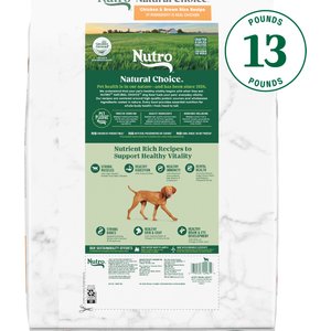 Nutro Natural Choice Puppy Chicken & Brown Rice Recipe Dry Dog Food, 13-lb bag