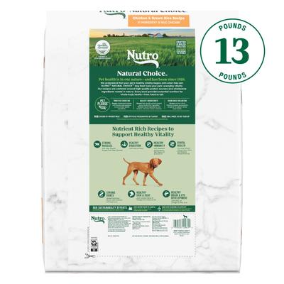 Show full view: Nutro Natural Choice Puppy Chicken & Brown Rice Recipe Dry Dog Food, 13-lb bag slide 3 of 11