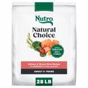 Nutro Natural Choice Adult High Protein Salmon & Brown Rice Recipe Dry Dog Food, 28-lb bag
