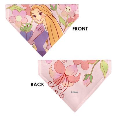 Show full view: Buckle-Down Disney Tangled Rapunzel & Pascal Flowers Pose Dog Bandana slide 3 of 6