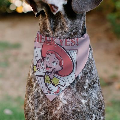 Show full view: Buckle-Down Disney Toy Story Jessie Heck Yes Pose Dog Bandana slide 5 of 7