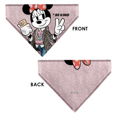 Show full view: Buckle-Down Disney Minnie Mouse Be Kind Peace Pose Dog Bandana slide 3 of 6