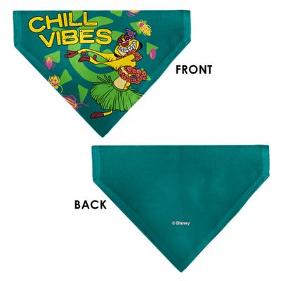 Show full view: Buckle-Down Disney The Lion King Timon Chill Vibes Hula Pose Dog Bandana slide 3 of 6