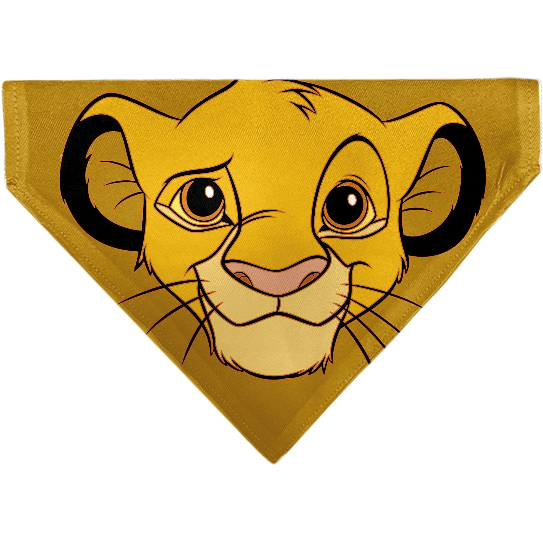 Buckle-Down Disney Lion King Young Simba Face Close Up Dog Bandana