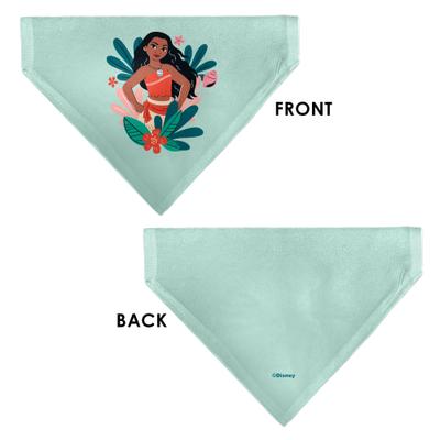 Show full view: Buckle-Down Disney Moana Standing Pose & Plants Dog Bandana slide 3 of 7