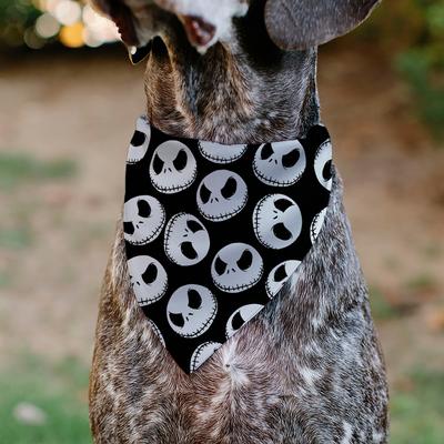 Show full view: Buckle-Down Disney Nightmare Before Christmas Jack Expressions Dog Bandana slide 5 of 7