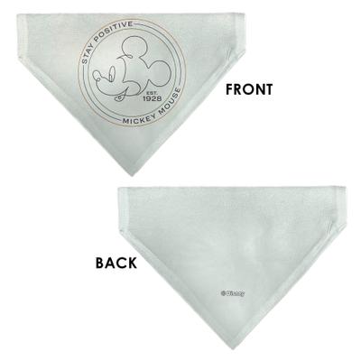 Show full view: Buckle-Down Disney Mickey Mouse Stay Positive Dog Bandana slide 3 of 6