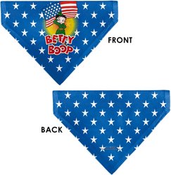 Buckle-Down Betty Boop Americana Soldier Salute Pose & Stars Dog Bandana slide 2 of 6