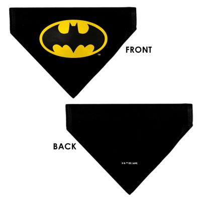 Show full view: Buckle-Down DC Comics Batman Shield Dog Bandana slide 3 of 7