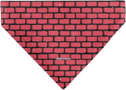 Show full view: Buckle-Down Teenage Mutant Ninja Turtles Brick Title Logo Dog Bandana slide 2 of 6