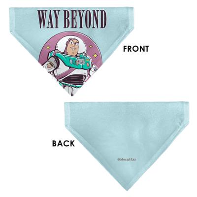 Show full view: Buckle-Down Disney Toy Story Buzz Lightyear Way Beyond Pose Dog Bandana slide 3 of 6