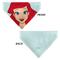 Show in main carousel: Buckle-Down Disney The Little Mermaid Ariel Face Close Up Dog Bandana slide 3 of 6