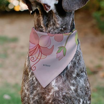 Show full view: Buckle-Down Disney Tangled Rapunzel & Pascal Flowers Pose Dog Bandana slide 5 of 6