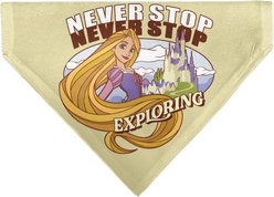 Buckle-Down Disney Rapunzel Never Stop Exploring Castle Pose Dog Bandana