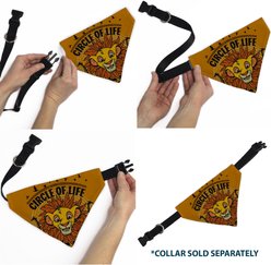 Buckle-Down Disney The Lion King Young Simba Circle of Life Pose Dog Bandana slide 2 of 6