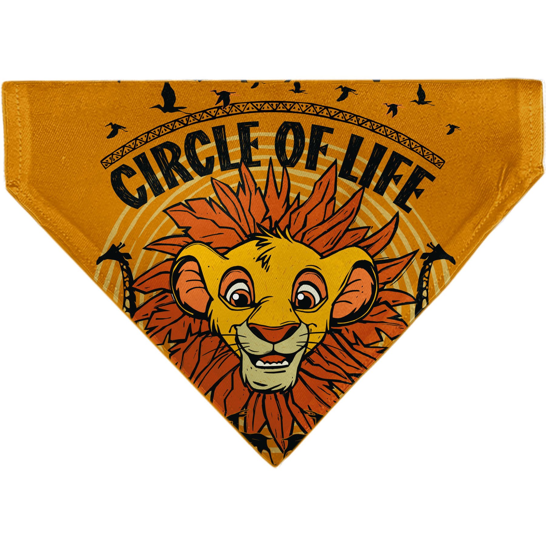 Buckle-Down Disney The Lion King Young Simba Circle of Life Pose Dog Bandana