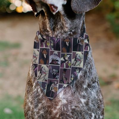 Show full view: Buckle-Down Disney Disney Villains Pose Blocks Dog Bandana slide 5 of 7