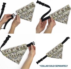 Buckle-Down Disney Mickey & Minnie Mouse Vintage Comic Strip Scenes Dog Bandana slide 2 of 6