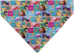 Buckle-Down Disney Disney Princess Pose & Quote Pop Art Blocks Dog Bandana