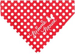 Buckle-Down Disney Minnie Mouse Autograph Script Polka Dot Dog Bandana