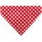 Show in main carousel: Buckle-Down Disney Minnie Mouse Autograph Script Polka Dot Dog Bandana slide 2 of 6