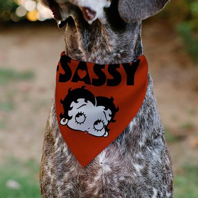 Show full view: Buckle-Down Betty Boop #Sassy Face Dog Bandana slide 5 of 7
