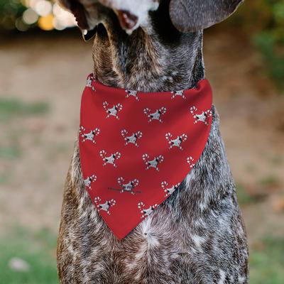 Show full view: Buckle-Down Christmas Betty Boop Holiday Gift Pose & Santa Betty Winking Dog Bandana slide 5 of 6