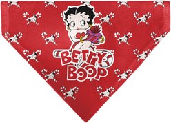 Buckle-Down Christmas Betty Boop Holiday Gift Pose & Santa Betty Winking Dog Bandana